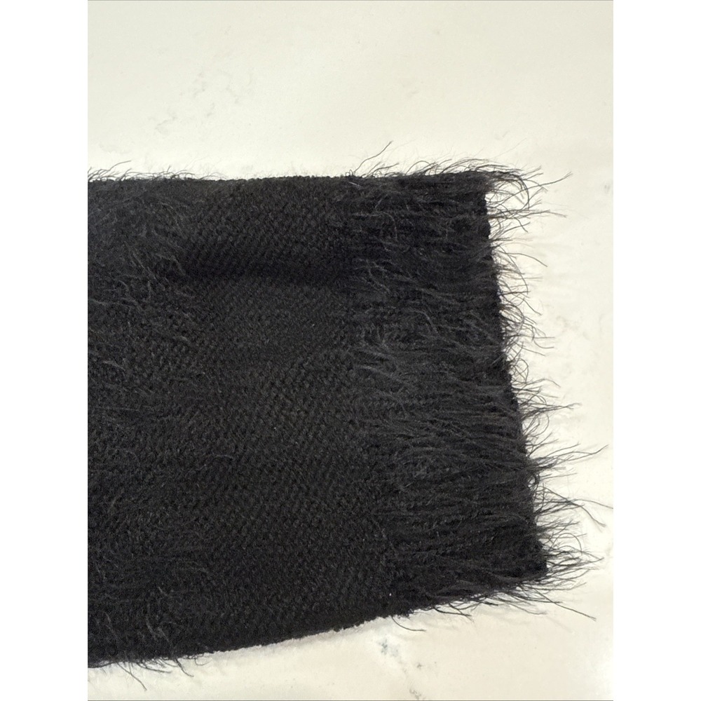 Joseph A Black Fuzzy Eyelash Knit Sweater Women’s XXL / 2X Soft Cozy Pullover - Picture 8 of 10